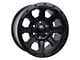 Tremor Wheels 103 Impact Satin Black 6-Lug Wheel; 17x8.5; 0mm Offset (21-24 F-150)