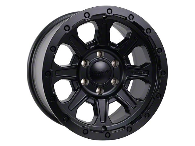 Tremor Wheels 103 Impact Satin Black 6-Lug Wheel; 20x9; 0mm Offset (21-24 F-150)