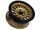 Tremor Wheels 104 Aftershock Gloss Gold with Gloss Black Lip 8-Lug Wheel; 17x8.5; 0mm Offset (17-22 F-250 Super Duty)