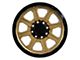 Tremor Wheels 103 Impact Gloss Gold with Gloss Black Lip 8-Lug Wheel; 20x9; 0mm Offset (20-24 Silverado 3500 HD SRW)