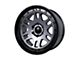 Tremor Wheels 105 Shaker Graphite Grey with Black Lip 6-Lug Wheel; 20x9; 0mm Offset (21-24 Tahoe)