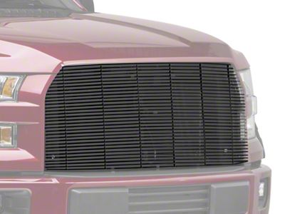 T-REX Grilles Billet Series Upper Replacement Grille; Black (15-17 F-150, Excluding Raptor)