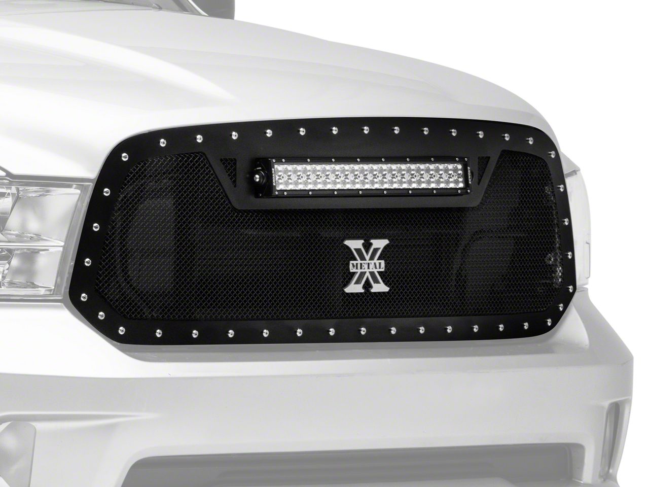 T-REX Grilles RAM 1500 Torch Series Upper Replacement Grille with 20 ...