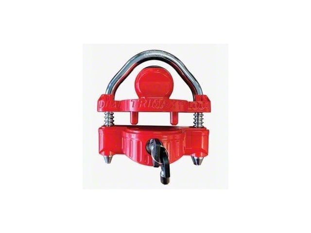 Trimax Locks 1/2-Inch Narrow Dual Purpose Coupler Lock