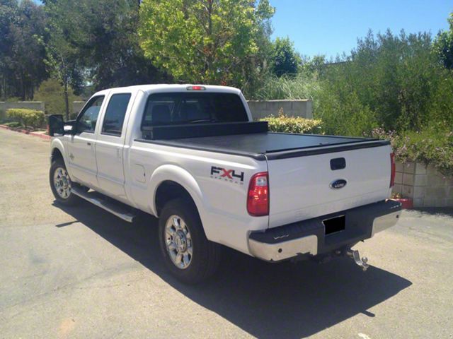 American Work Jr. Tool Box Hard Retractable Tonneau Cover (11-16 F-350 Super Duty w/ 6-3/4-Foot Bed)