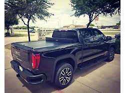 Truck Covers USA American Work Jr. Tool Box Hard Retractable Tonneau Cover (20-25 Sierra 2500 HD w/ 6.90-Foot Standard Box)