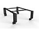 TRUKD 18.50-Inch V2 Truck Bed Rack with T-Slot Attachment; Black Bars (07-24 Sierra 3500 HD)