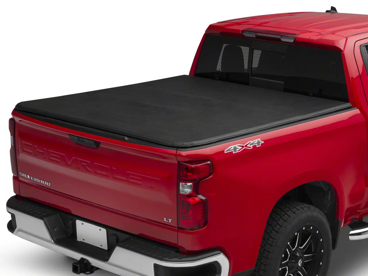 Proven Ground Silverado 1500 Soft Tri-Fold Tonneau Cover S112593 (19-24 ...