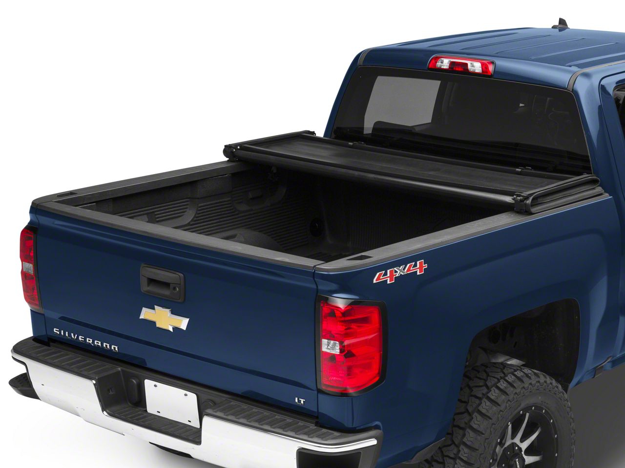 Proven Ground Silverado 1500 Soft Tri-Fold Tonneau Cover S112604 (14-18 ...