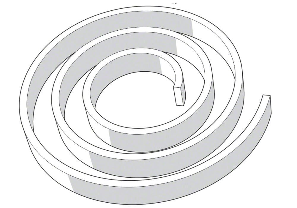 Truxedo Lo Pro/TruXport Tonneau Cover Bulkhead Seal Kit; 3/8-Inch x 1-Inch x 65.50-Inch