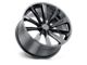 TSW Aileron Metallic Gunmetal 5-Lug Wheel; 20x10.5; 25mm Offset (87-90 Dakota)