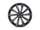 TSW Aileron Metallic Gunmetal 5-Lug Wheel; 20x10.5; 25mm Offset (87-90 Dakota)