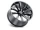 TSW Aileron Metallic Gunmetal 5-Lug Wheel; 21x11; 28mm Offset (87-90 Dakota)