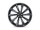 TSW Aileron Metallic Gunmetal 5-Lug Wheel; 21x11; 28mm Offset (87-90 Dakota)