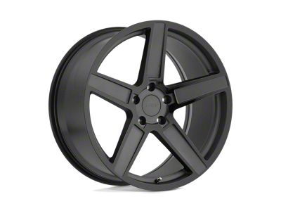 TSW Ascent Matte Gunmetal with Gloss Black Face 5-Lug Wheel; 20x10; 25mm Offset (87-90 Dakota)