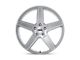 TSW Ascent Matte Titanium Silver 5-Lug Wheel; 18x9.5; 40mm Offset (87-90 Dakota)