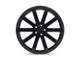 TSW Brooklands Matte Black 5-Lug Wheel; 20x10; 25mm Offset (87-90 Dakota)