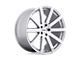 TSW Brooklands Silver with Mirror Cut Face 5-Lug Wheel; 19x9.5; 20mm Offset (87-90 Dakota)