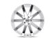 TSW Brooklands Silver with Mirror Cut Face 5-Lug Wheel; 19x9.5; 20mm Offset (87-90 Dakota)