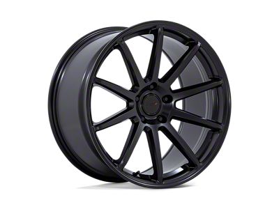 TSW Canard Matte Black 5-Lug Wheel; 19x9.5; 20mm Offset (87-90 Dakota)