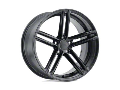 TSW Chapelle Matte Black 5-Lug Wheel; 20x10; 25mm Offset (87-90 Dakota)