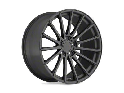 TSW Chicane Matte Gunmetal 5-Lug Wheel; 17x8; 20mm Offset (87-90 Dakota)