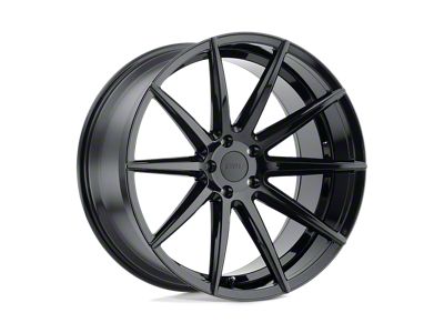 TSW Clypse Gloss Black 5-Lug Wheel; 18x8.5; 30mm Offset (87-90 Dakota)