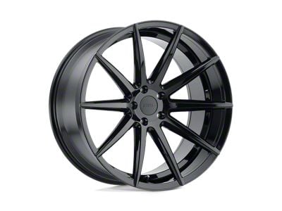 TSW Clypse Gloss Black 5-Lug Wheel; 19x8.5; 20mm Offset (87-90 Dakota)