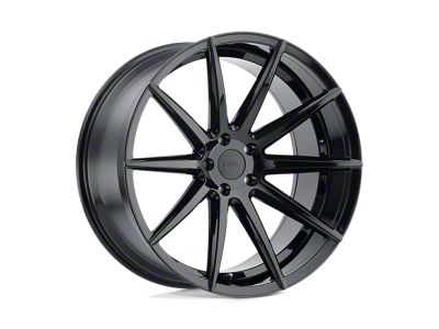 TSW Clypse Gloss Black 5-Lug Wheel; 19x9.5; 40mm Offset (87-90 Dakota)