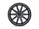 TSW Clypse Gloss Black 5-Lug Wheel; 20x10.5; 25mm Offset (87-90 Dakota)
