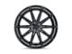 TSW Clypse Gloss Black 5-Lug Wheel; 22x11; 28mm Offset (87-90 Dakota)