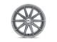 TSW Clypse Titanium with Matte Brushed Face 5-Lug Wheel; 18x8.5; 20mm Offset (87-90 Dakota)