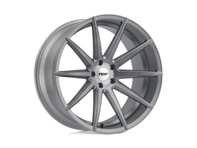 TSW Clypse Titanium with Matte Brushed Face 5-Lug Wheel; 20x10.5; 25mm Offset (87-90 Dakota)