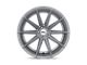 TSW Clypse Titanium with Matte Brushed Face 5-Lug Wheel; 20x10.5; 25mm Offset (87-90 Dakota)