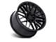 TSW Daytona Gloss Black 5-Lug Wheel; 19x10.5; 25mm Offset (87-90 Dakota)