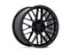 TSW Daytona Gloss Black 5-Lug Wheel; 22x10.5; 38mm Offset (87-90 Dakota)