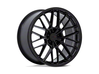 TSW Daytona Gloss Black 5-Lug Wheel; 22x9; 38mm Offset (87-90 Dakota)