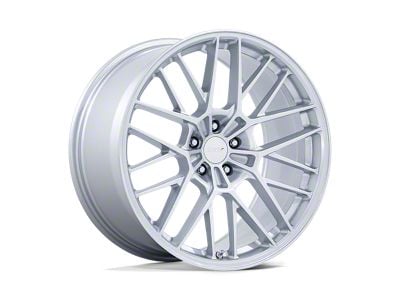 TSW Daytona Gloss Silver 5-Lug Wheel; 20x9; 35mm Offset (87-90 Dakota)