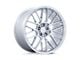 TSW Daytona Gloss Silver 5-Lug Wheel; 22x10.5; 38mm Offset (87-90 Dakota)