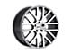 TSW Donington Gunmetal Mirror Cut Face 5-Lug Wheel; 18x8; 20mm Offset (87-90 Dakota)