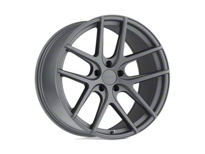 TSW Geneva Matte Gunmetal 5-Lug Wheel; 20x10.5; 25mm Offset (87-90 Dakota)