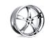 TSW Jarama Chrome 5-Lug Wheel; 18x9.5; 40mm Offset (87-90 Dakota)