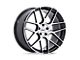 TSW Lasarthe Gloss Black Machined 5-Lug Wheel; 17x8; 40mm Offset (87-90 Dakota)