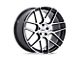 TSW Lasarthe Gloss Black Machined 5-Lug Wheel; 17x8; 40mm Offset (87-90 Dakota)