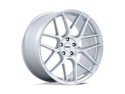 TSW Lasarthe Gloss Silver Machined 5-Lug Wheel; 17x8; 40mm Offset (87-90 Dakota)