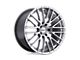 TSW Max Hyper Silver 5-Lug Wheel; 20x8.5; 40mm Offset (87-90 Dakota)