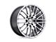 TSW Max Hyper Silver 5-Lug Wheel; 20x8.5; 40mm Offset (87-90 Dakota)