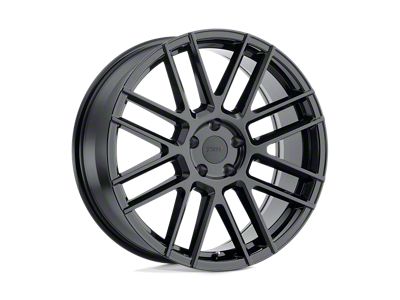 TSW Mosport Gloss Black 5-Lug Wheel; 20x8.5; 30mm Offset (87-90 Dakota)