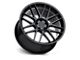 TSW Nord Semi Gloss Black 5-Lug Wheel; 20x10.5; 32mm Offset (87-90 Dakota)