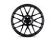 TSW Nord Semi Gloss Black 5-Lug Wheel; 20x10.5; 32mm Offset (87-90 Dakota)